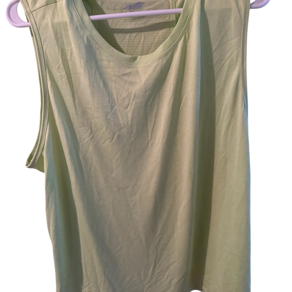 Avia Women's Sleeveless Top in Lime Green